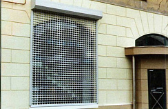 Рольставни DOORHAN витринные для окна из профиля RHE78G